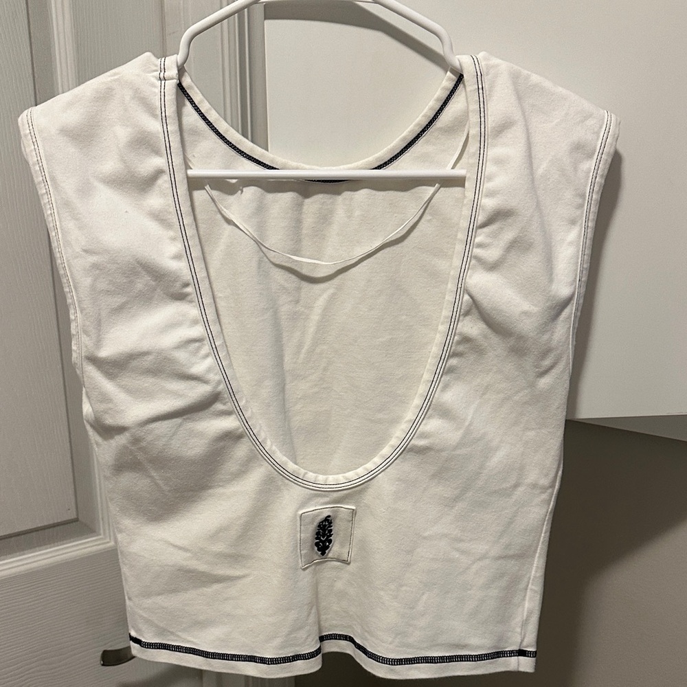 Free people White Sleeveless Women's Top